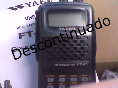 Yaesu FT - 60R 144 - 430 Mhz.